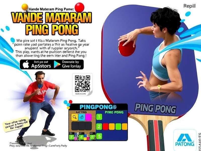 Vande Mataram Ping Pong Game Cover Vande Mataram Ping Pong Game Cover